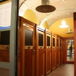 Cabins in Rudas Bath Budapest
