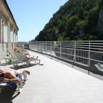 Sun Bathing Terrace Rudas Bath Budapest