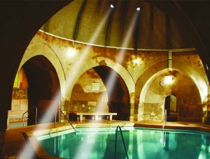 Sunshine in Kiraly Bath Turkish Baths Budapest