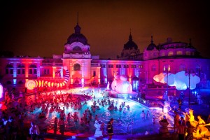 Szechenyi Bath Pool Party Budapest