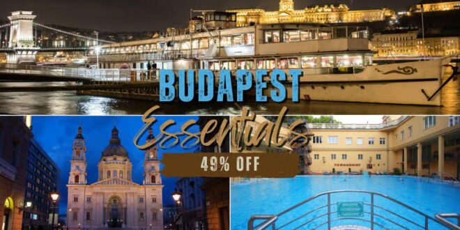 Budapest 3-in-1 Experience- Basilica Tour, Danube Nostalgia Cruise & Lukács Thermal Bath
